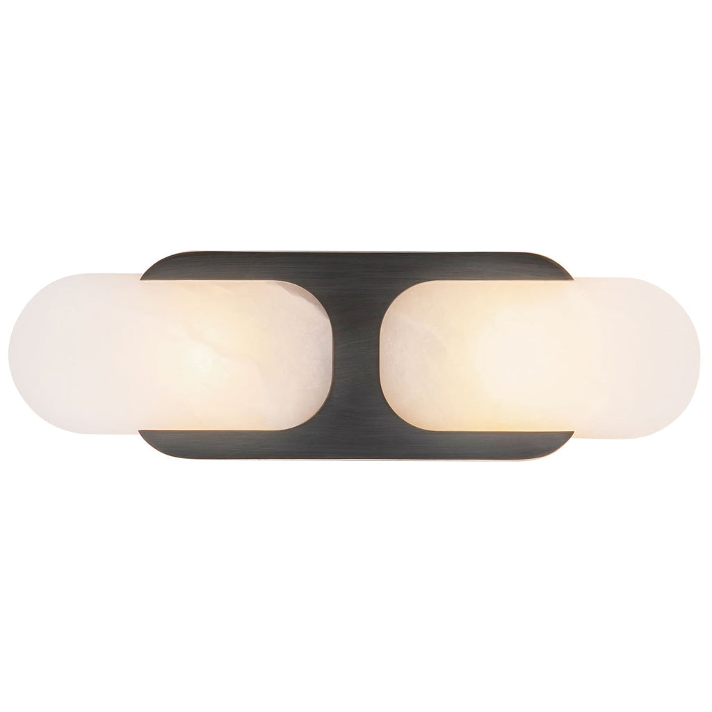 Alabaster Odin Large Wall Sconce - orvaliadecor