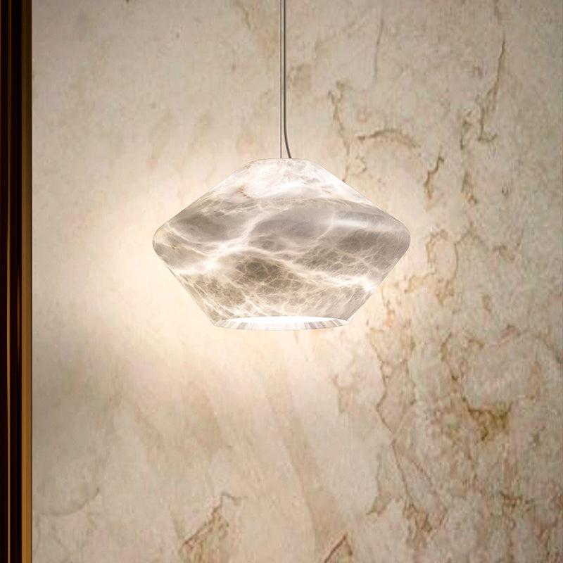 Alabaster Popular Art Pendant - orvaliadecor