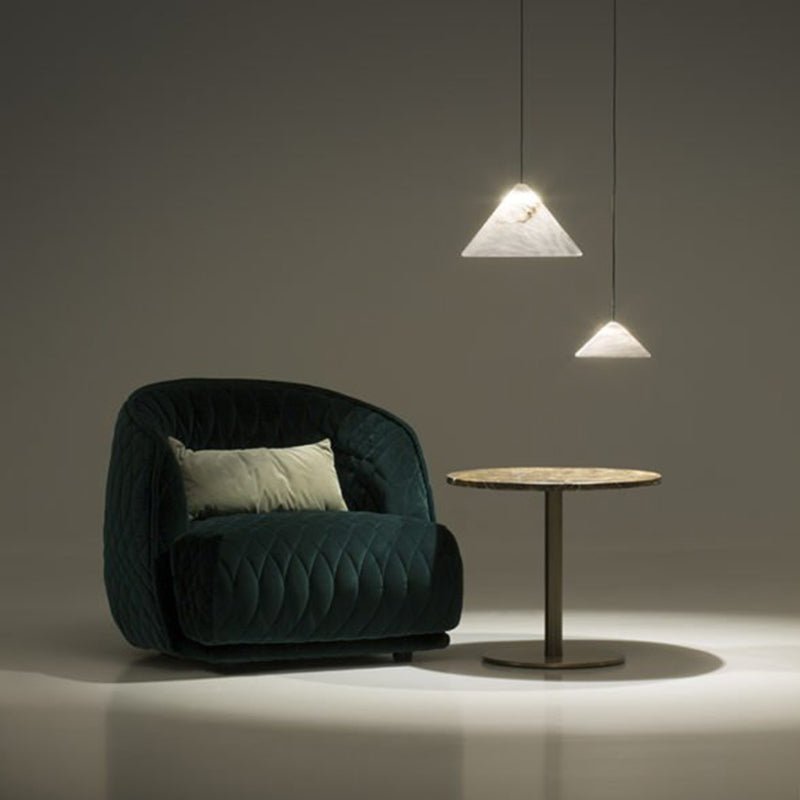 Aria Alabaster Kitchen Island Pendant Light - orvaliadecor