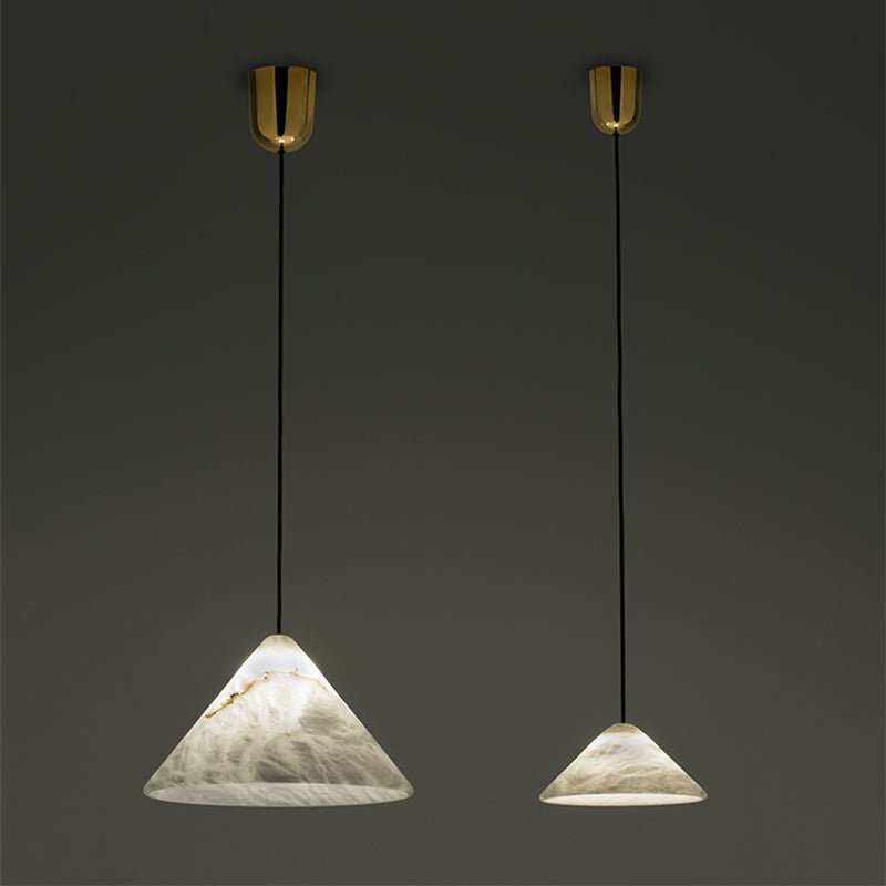 Aria Alabaster Kitchen Island Pendant Light - orvaliadecor