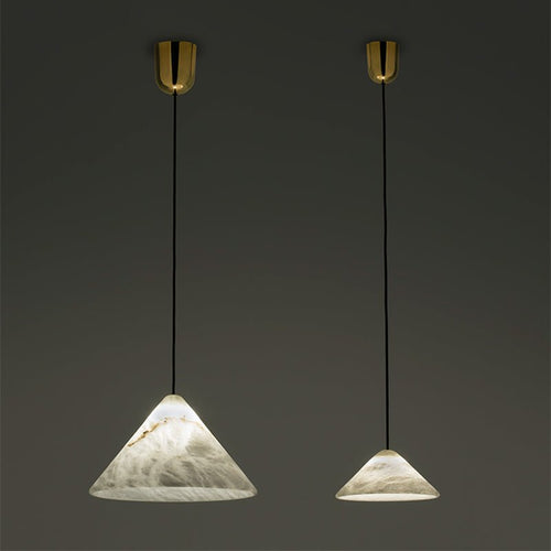 Aria Alabaster Kitchen Island Pendant Light - orvaliadecor
