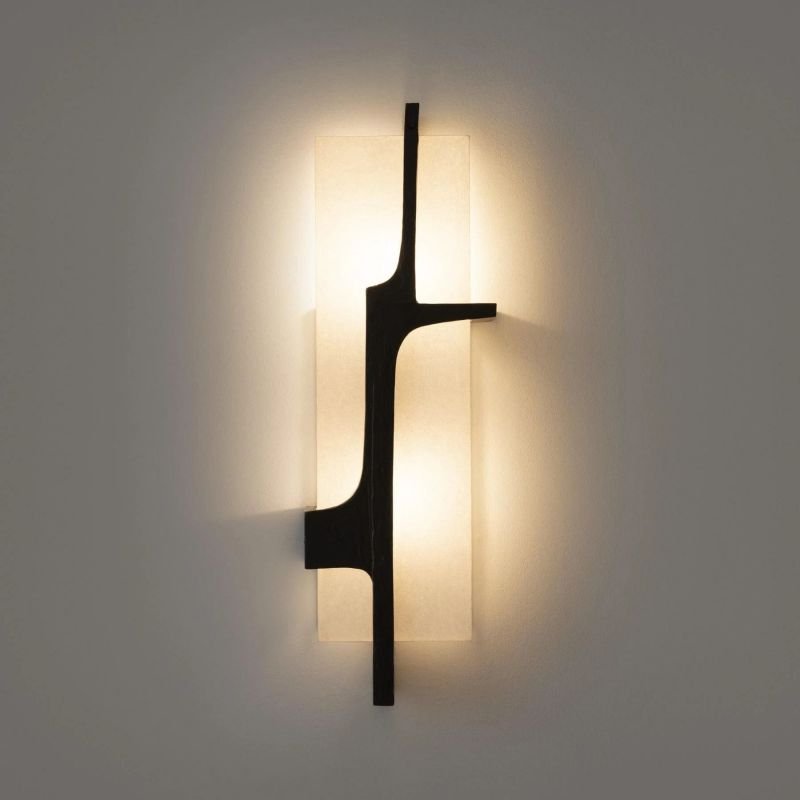 Arie Alabaster Wall Sconce - orvaliadecor