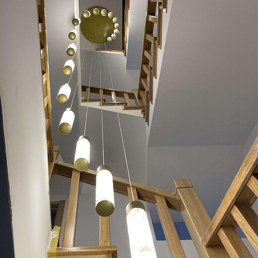 Celestial Alabaster Cascade Chandelier - orvaliadecor
