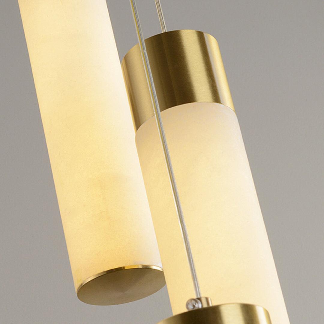 Celestial Alabaster Cascade Chandelier - orvaliadecor