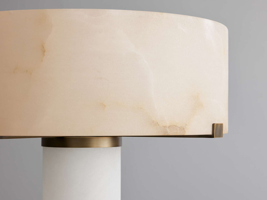 Chayla Alabaster Stone Floor Lamp 64''H - orvaliadecor