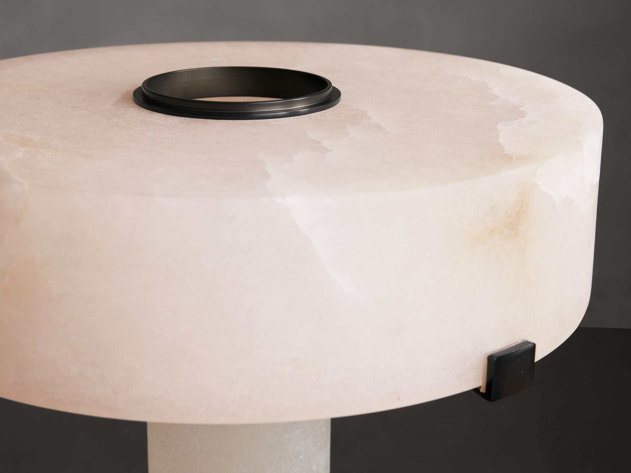 Chayla Alabaster Stone Table Lamp 13'' 19'' - orvaliadecor