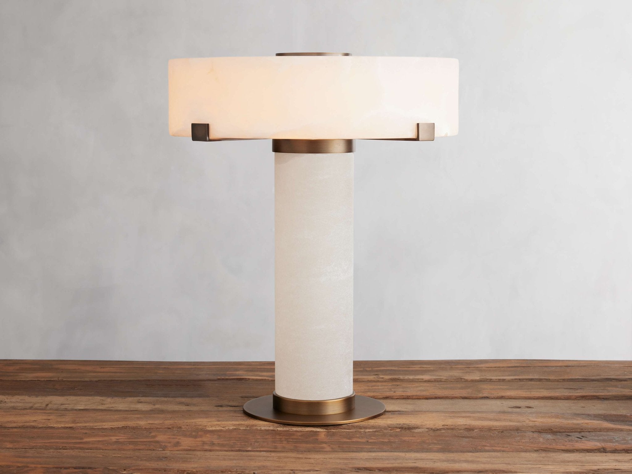 Chayla Alabaster Stone Table Lamp 13'' 19'' - orvaliadecor