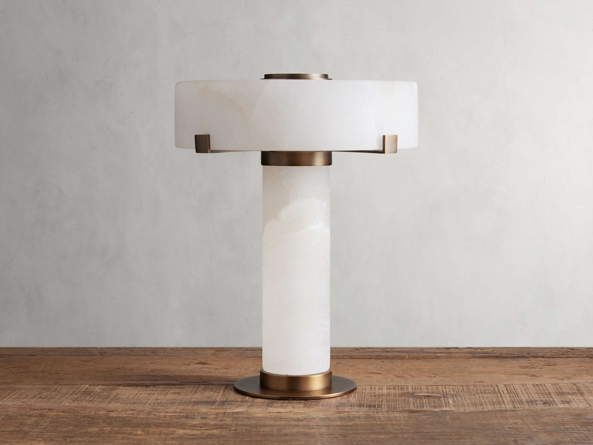 Chayla Alabaster Stone Table Lamp 13'' 19'' - orvaliadecor