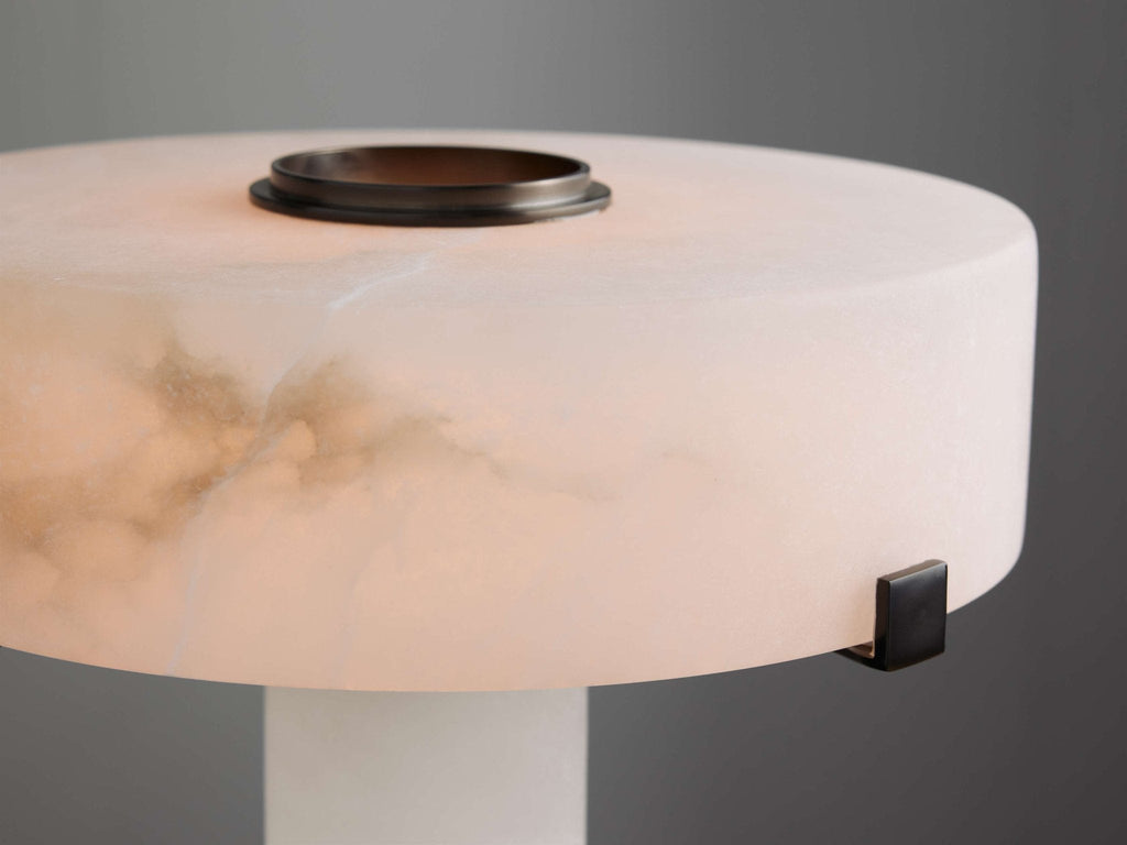 Chayla Alabaster Stone Table Lamp 13'' 19'' - orvaliadecor