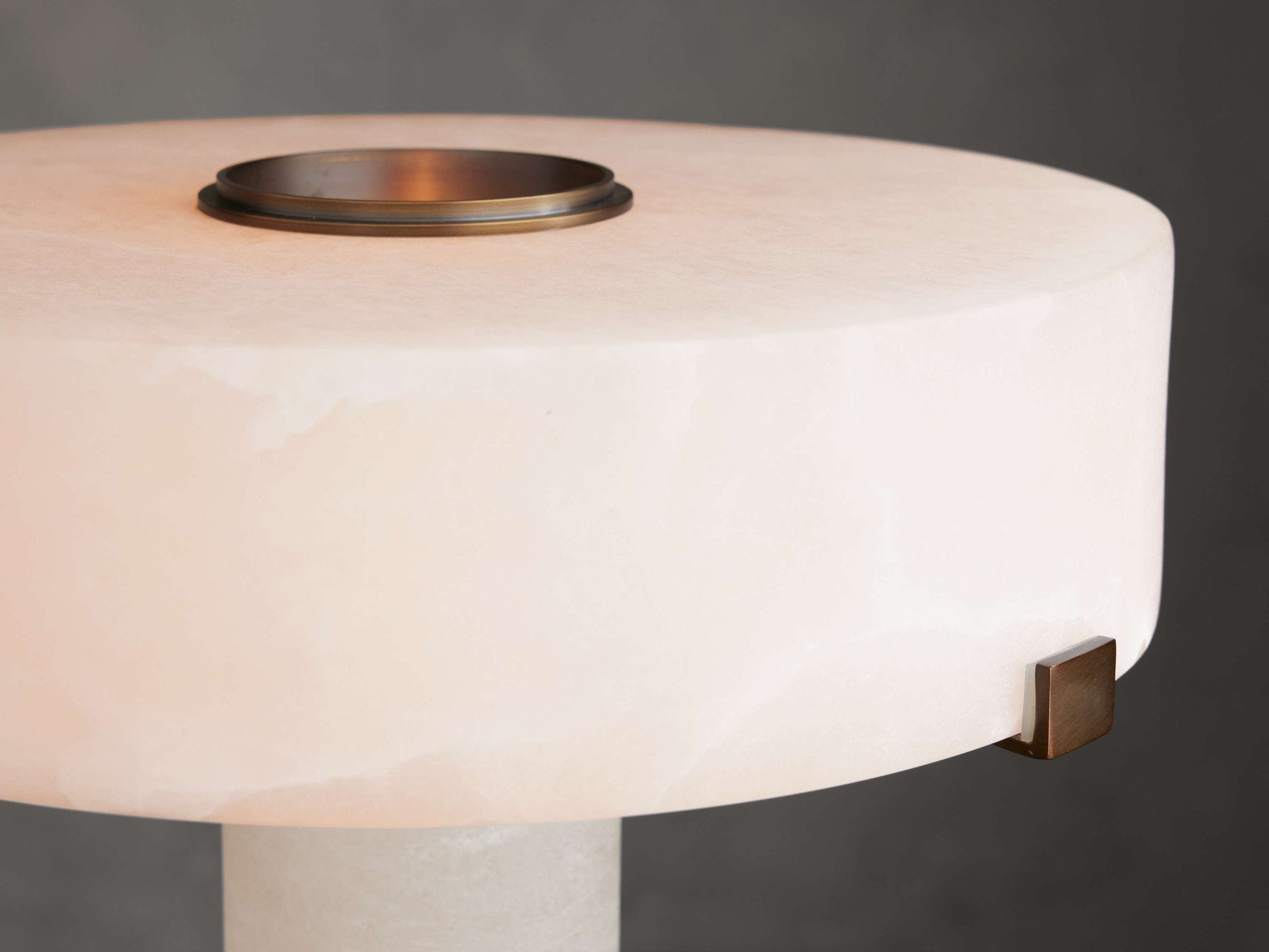 Chayla Alabaster Stone Table Lamp 13'' 19'' - orvaliadecor