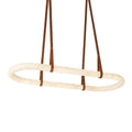 Circle Alabaster Chandelier - orvaliadecor