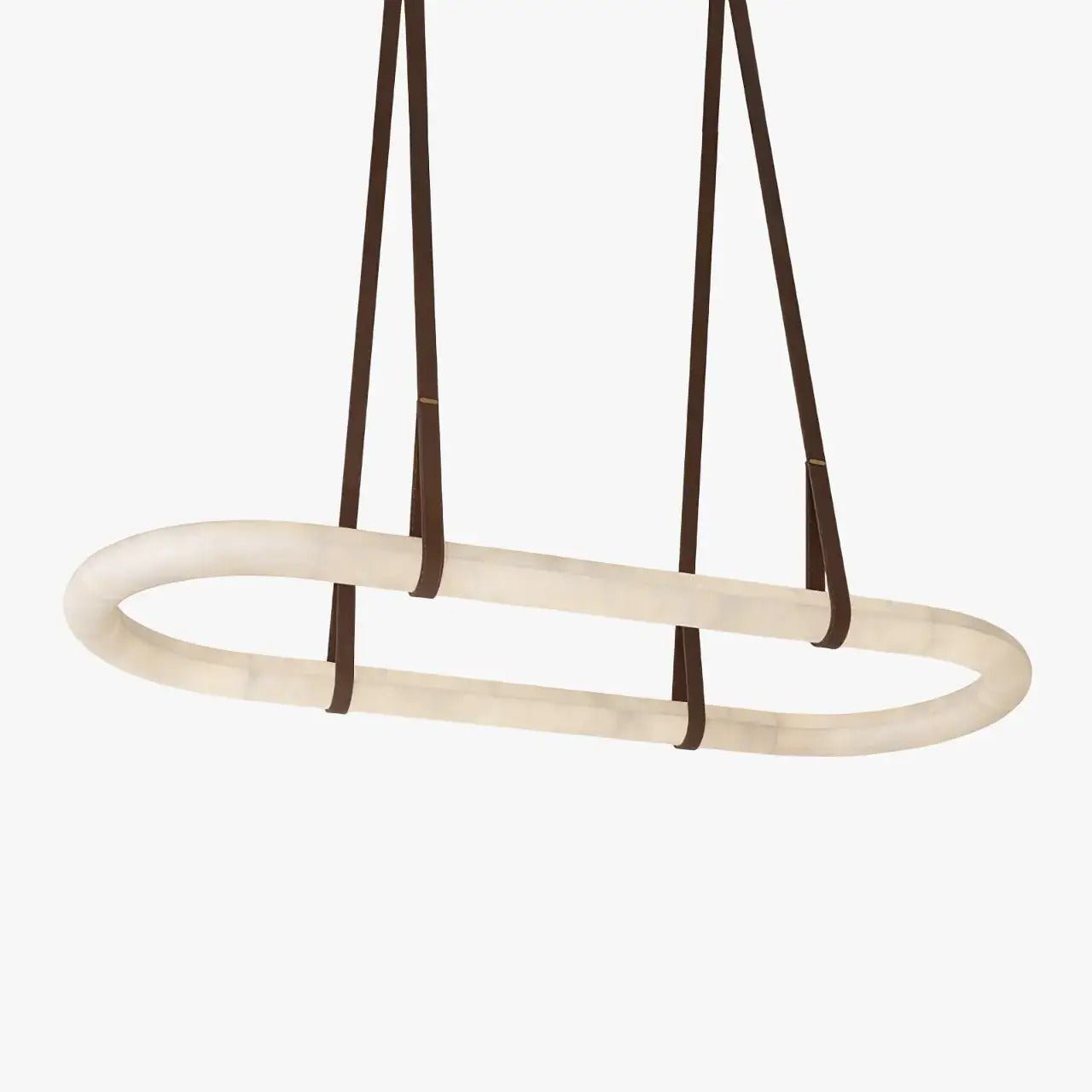 Circle Alabaster Chandelier - orvaliadecor
