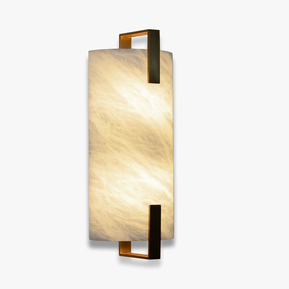 Garrett Alabaster Selene Wall Sconce - orvaliadecor