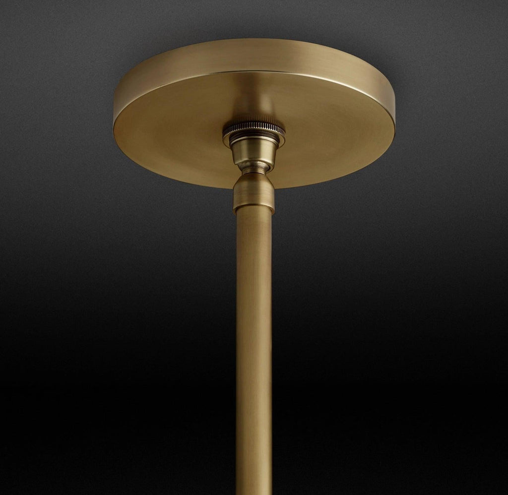 Hand Carved Alabaster Cylinder Pendant - orvaliadecor