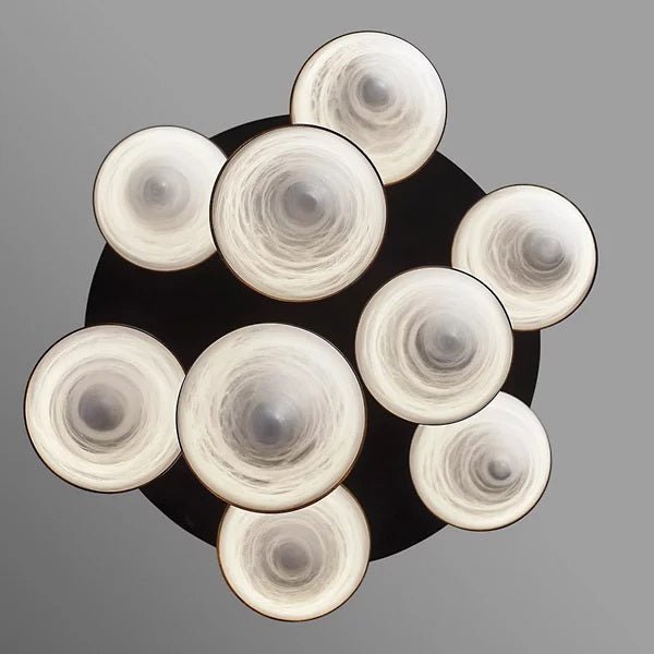 Hannah Alabaster Chandelier, Upscale Chandelier Lighting - orvaliadecor