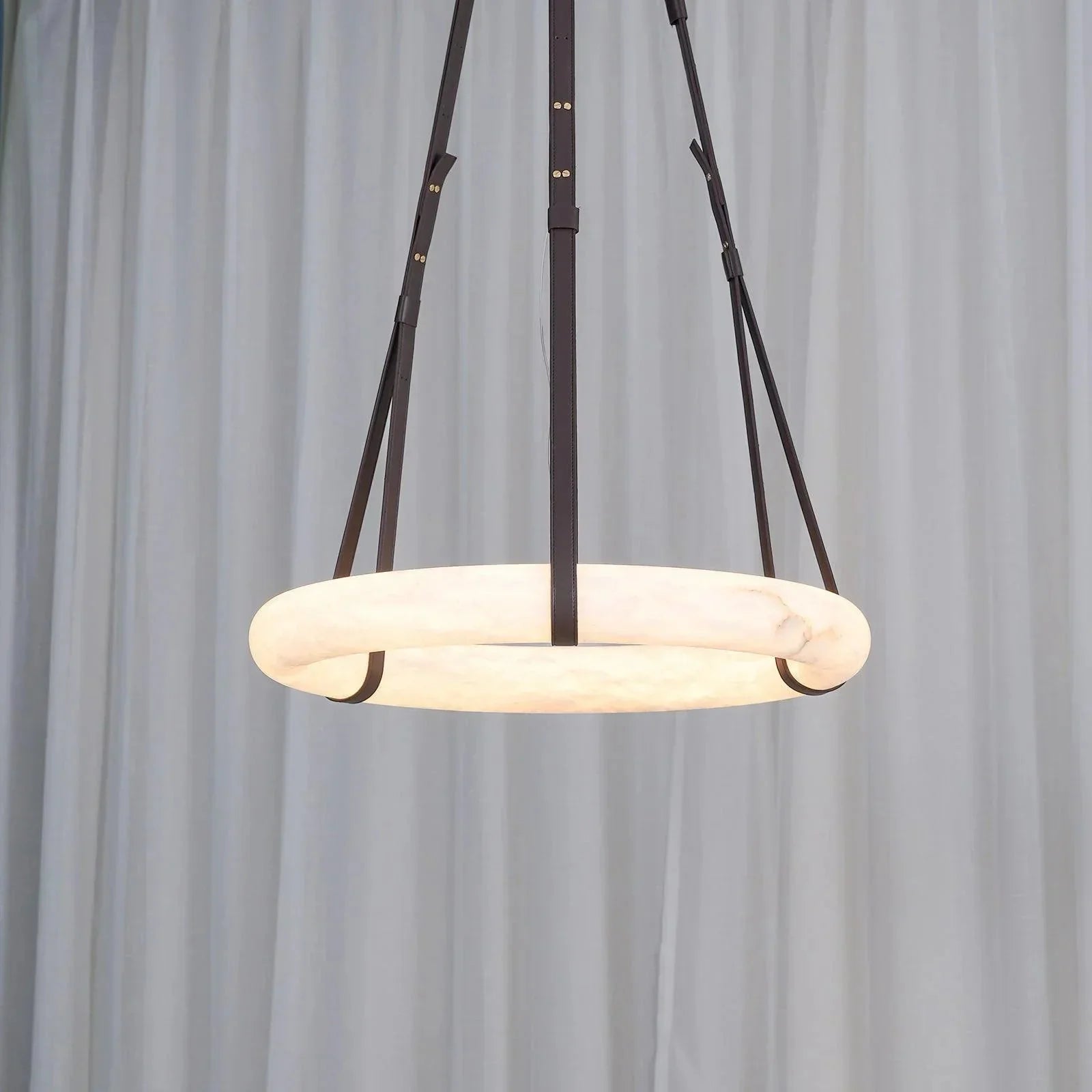 Oslo Alabaster Chandelier - orvaliadecor