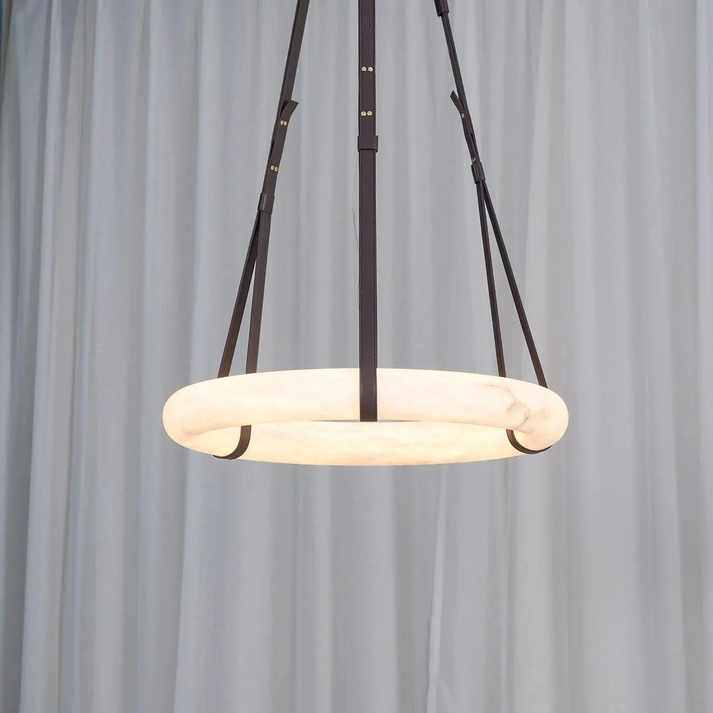 Oslo Alabaster Chandelier - orvaliadecor