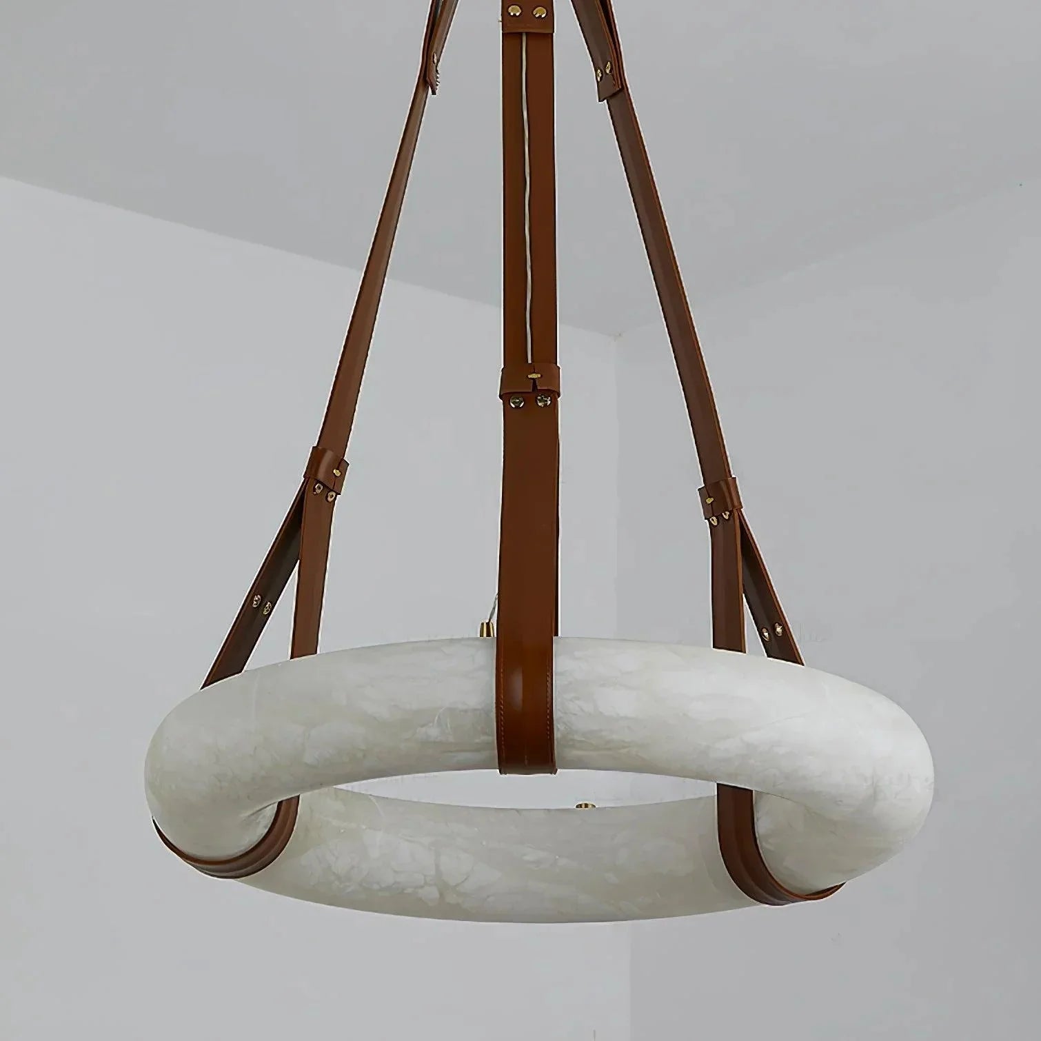 Oslo Alabaster Chandelier - orvaliadecor