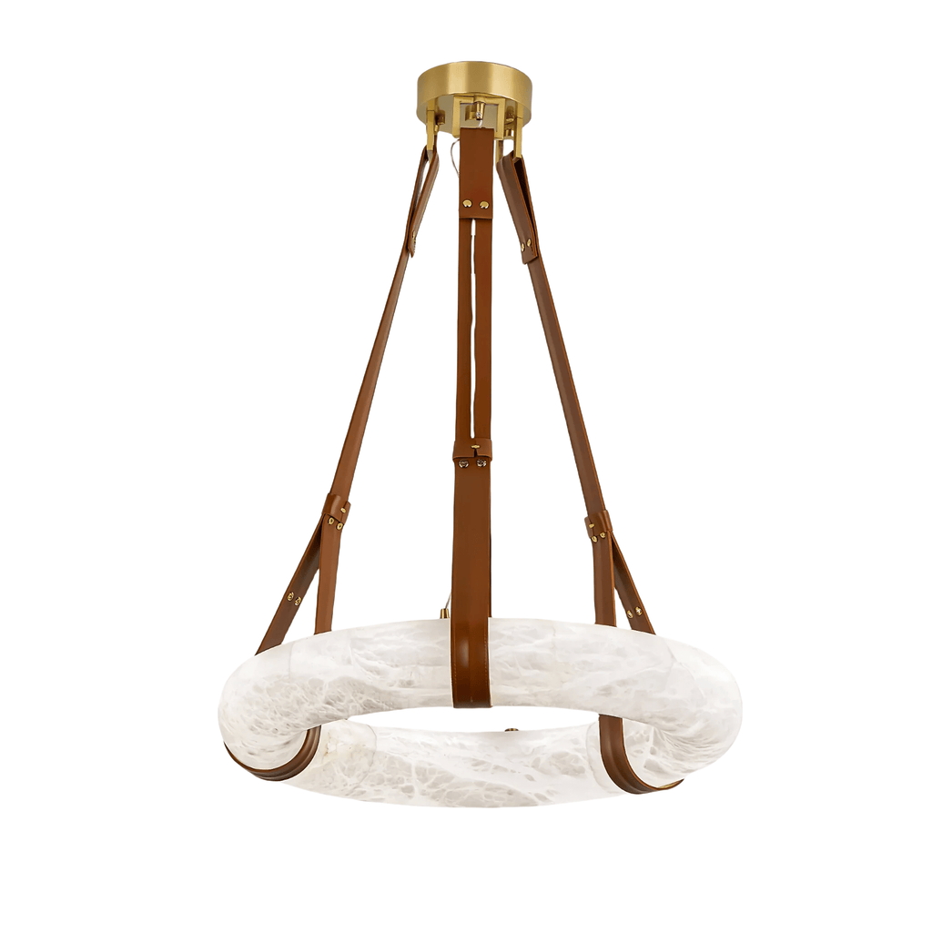 Oslo Alabaster Chandelier - orvaliadecor