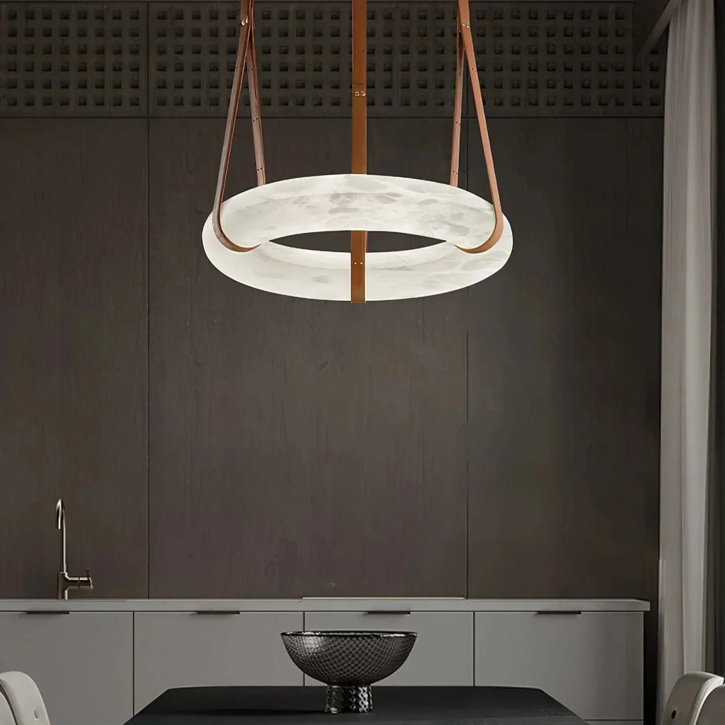 Oslo Alabaster Chandelier - orvaliadecor