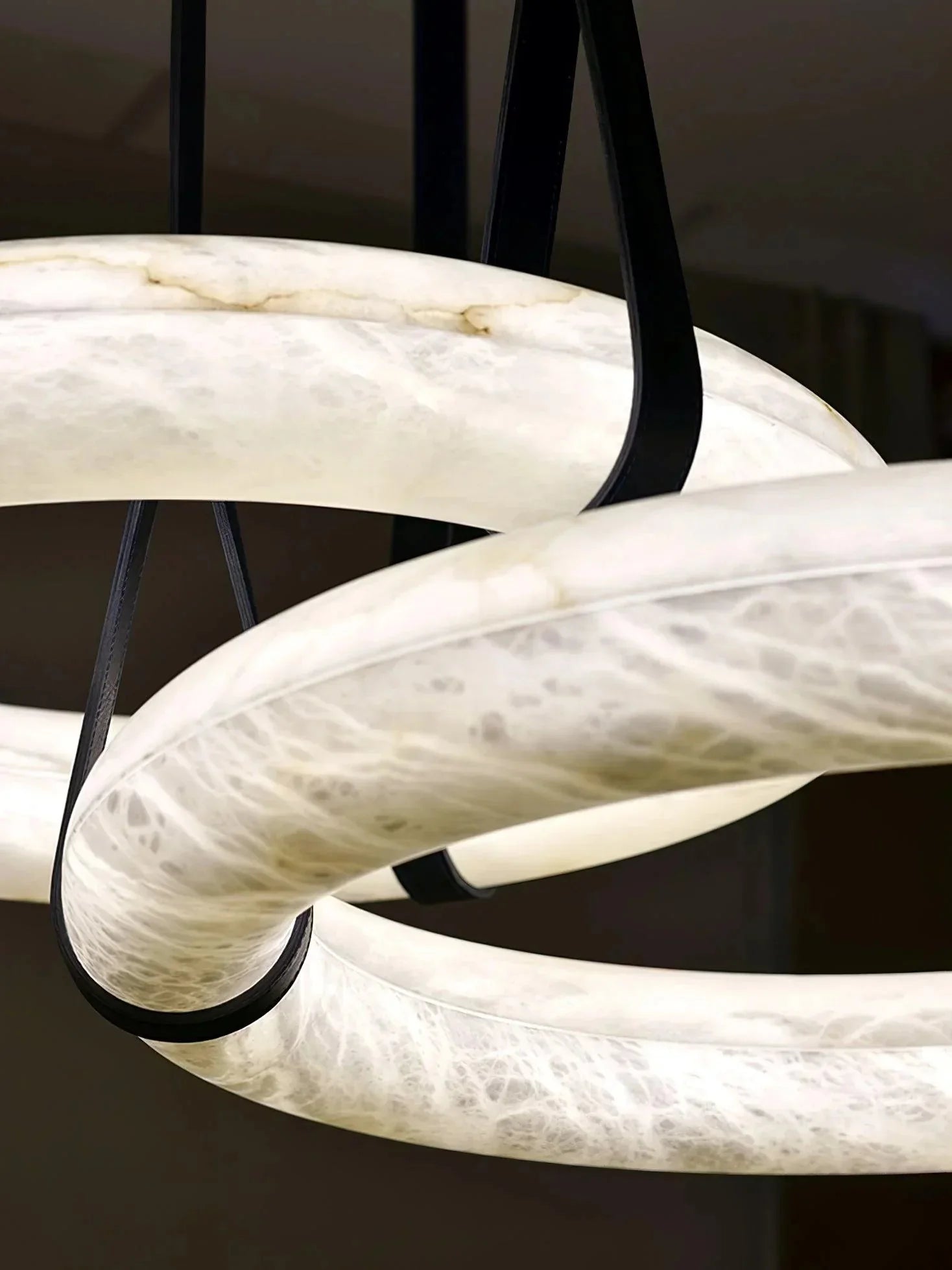 Oslo Alabaster Chandelier - orvaliadecor