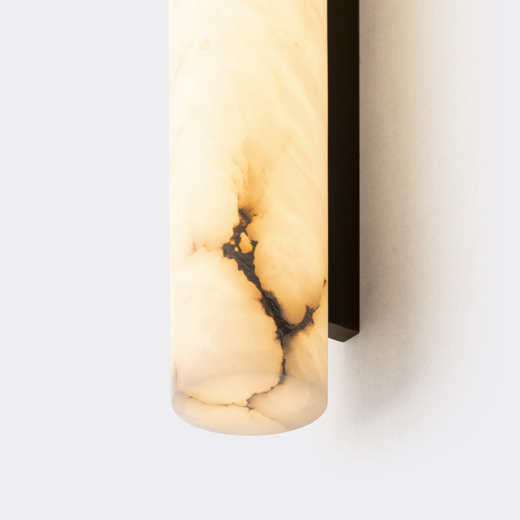 Venus Modern Linear Alabaster Wall Sconce 3"4.7" - orvaliadecor
