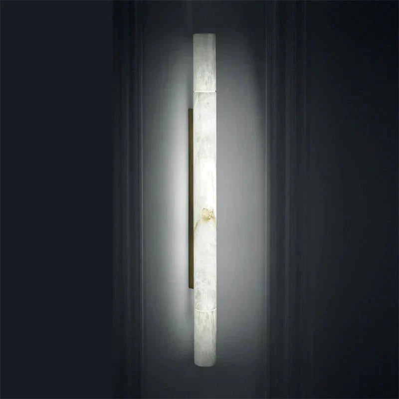 Venus Modern Linear Alabaster Wall Sconce 3"4.7" - orvaliadecor